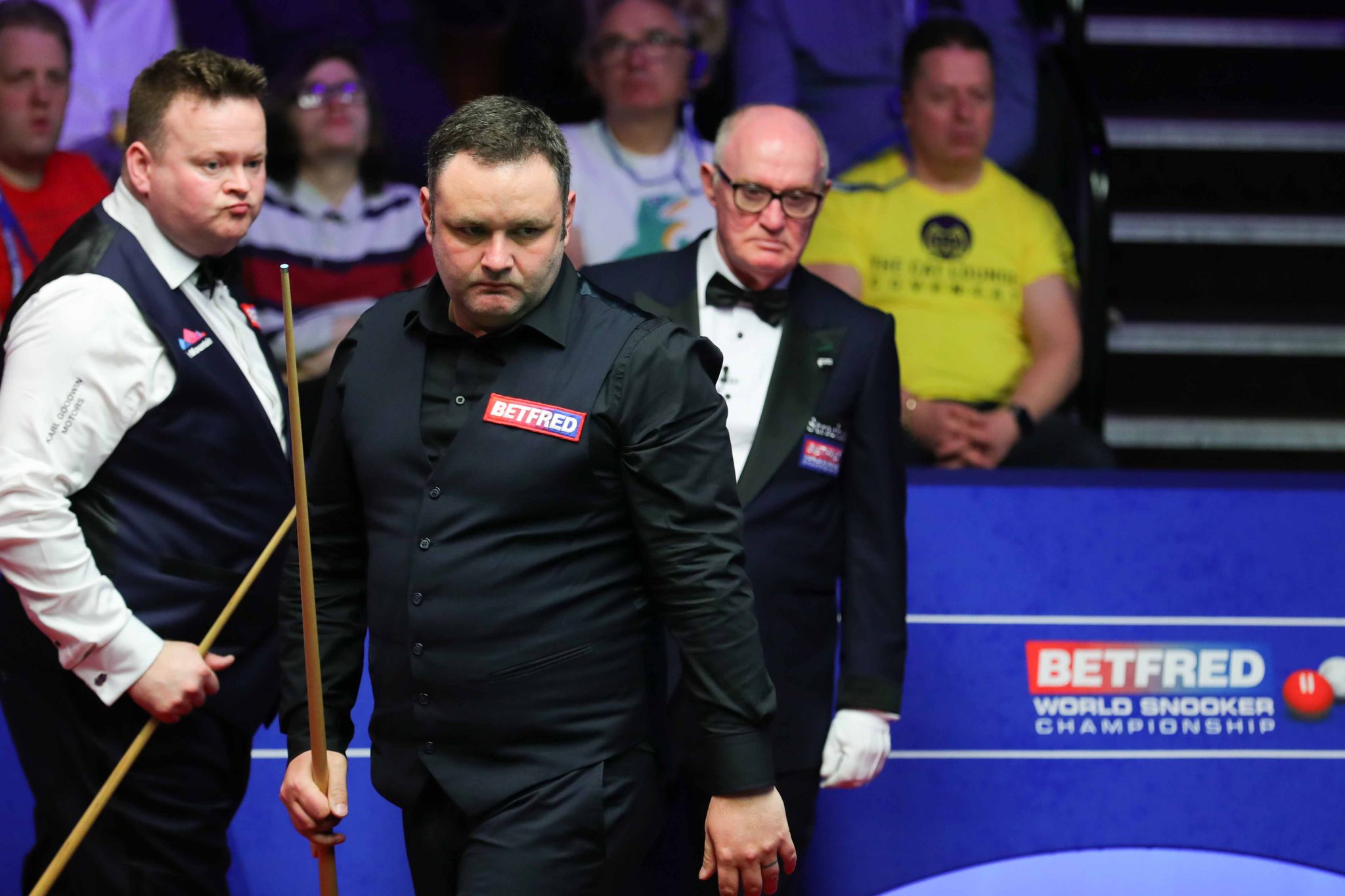 MAGUIRE DOWNS MURPHY IN FIRST CRUCIBLE MEETING