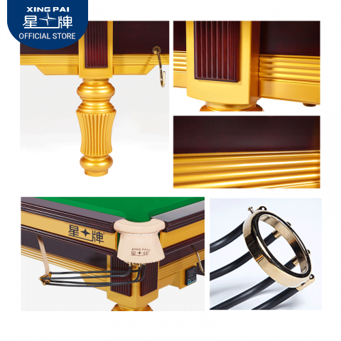Xingpai Snooker table Official designated Tournament table with Stell ...